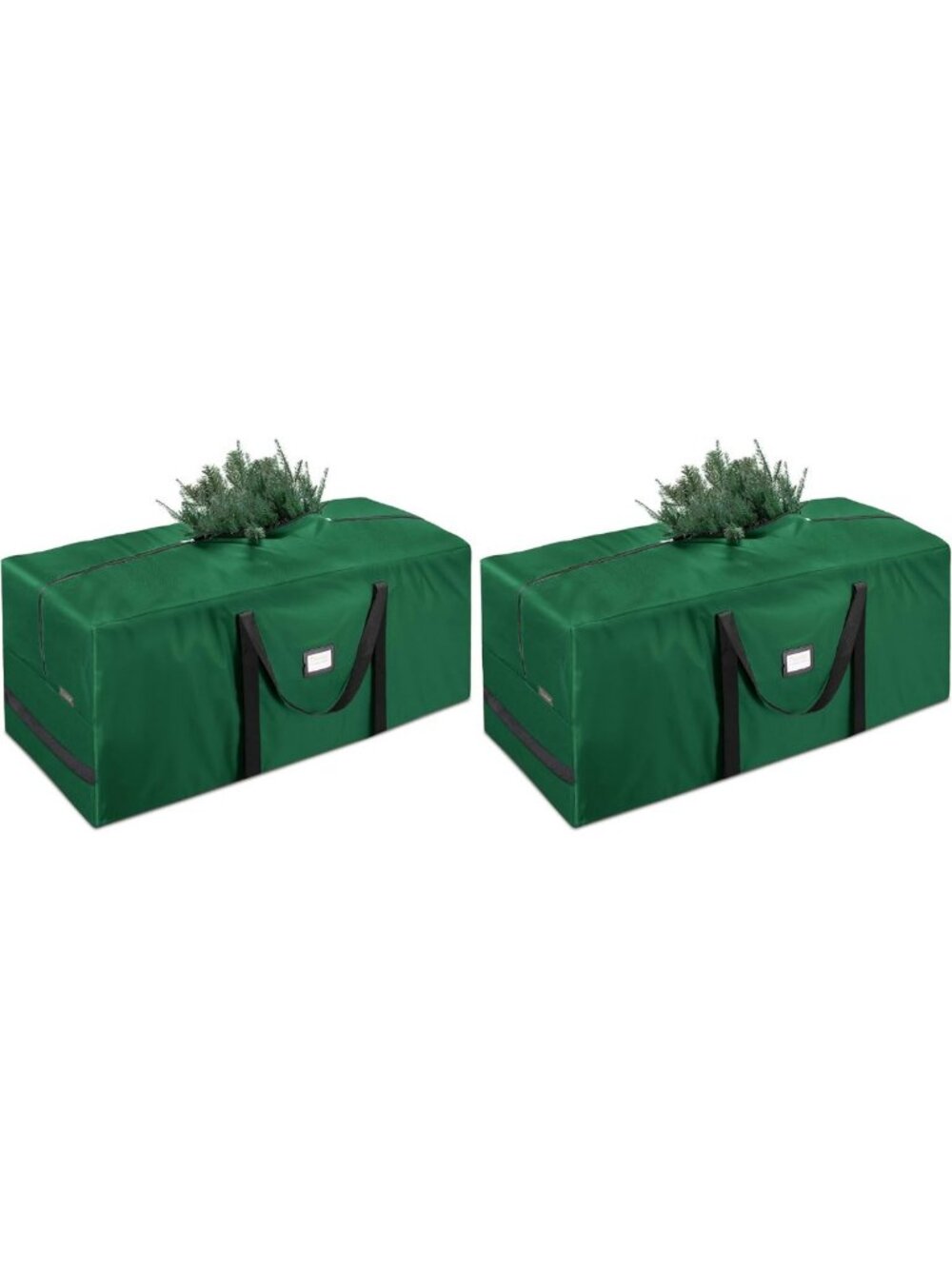 Extra Large Christmas Tree Storage Bag - Heavy Duty Oxford Fabric, Dual Zippers
